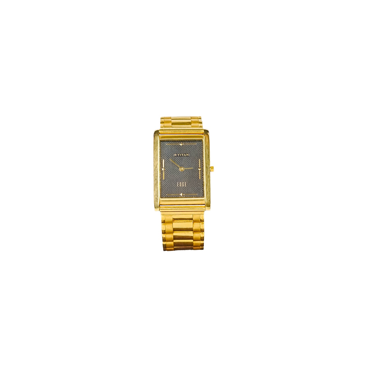 22K Gold Strap Watch with Titan Dial by Manuvel Malabar Jewellers